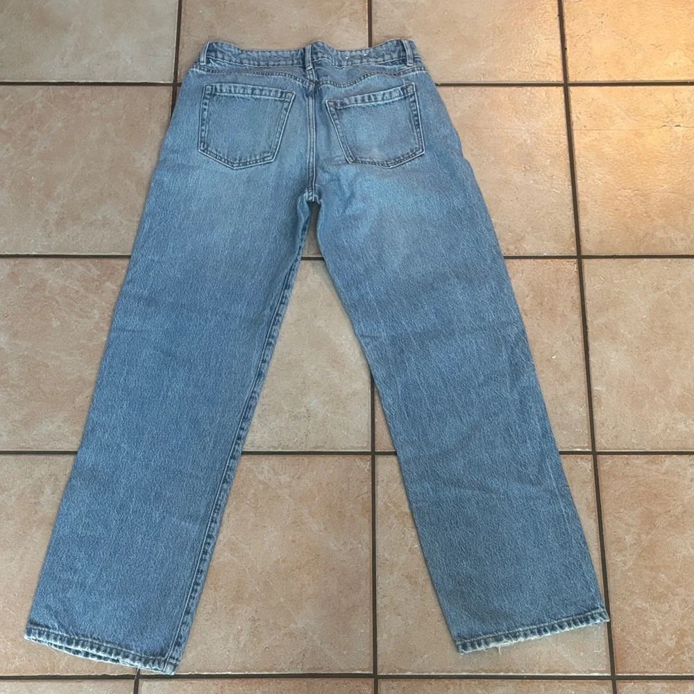 Classic womens Light Blue Denim Jeans